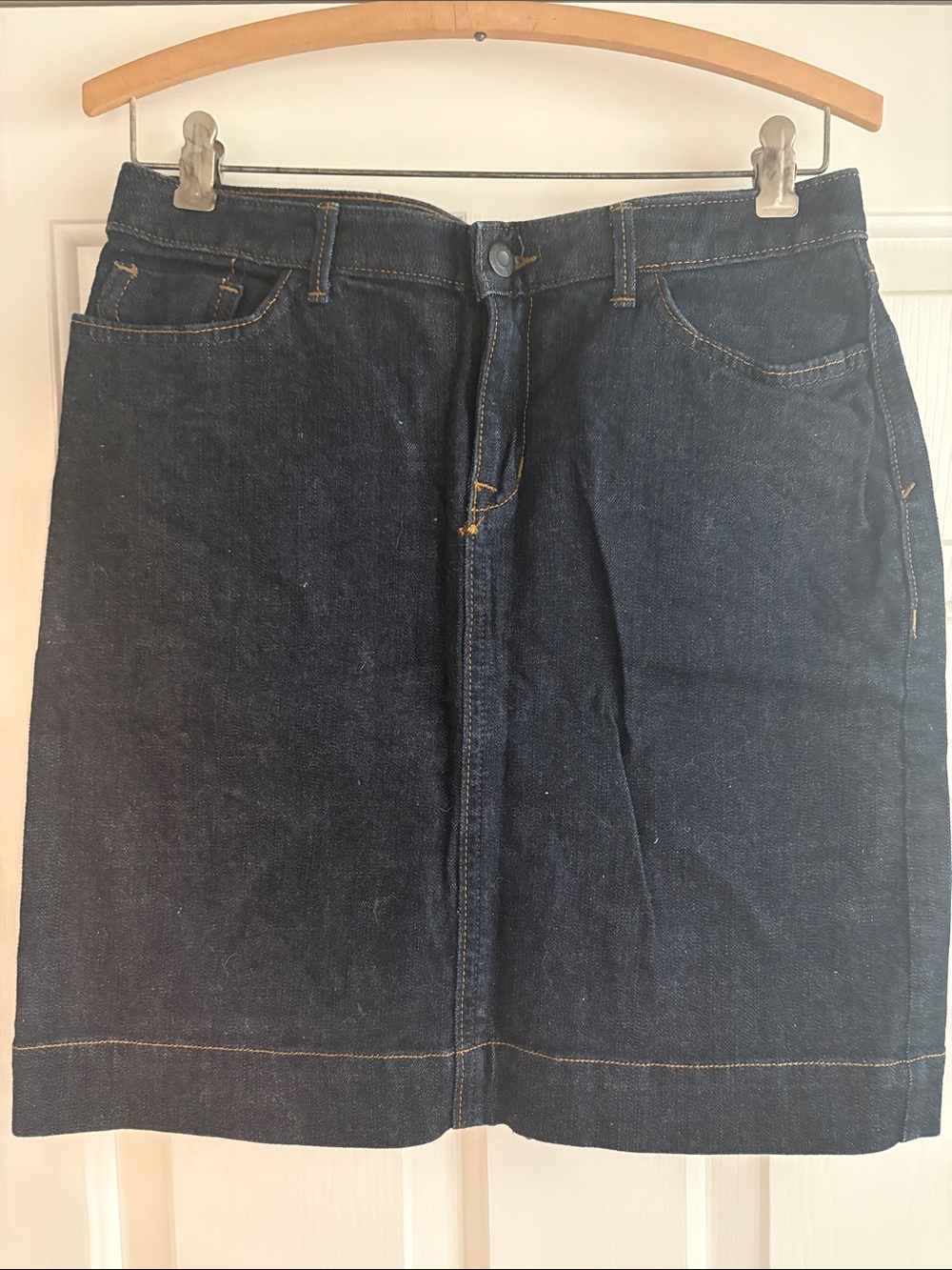 Banana Republic Dark Wash Jean Skirt
